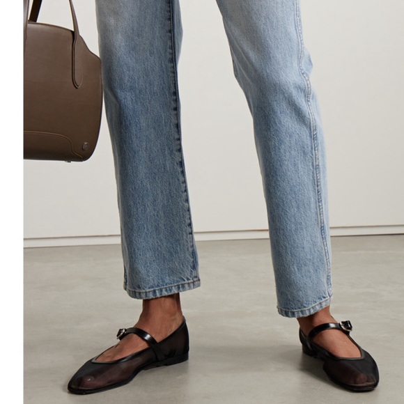 Le Monde Beryl Mesh Mary Jane Flats - Picture 3 of 11